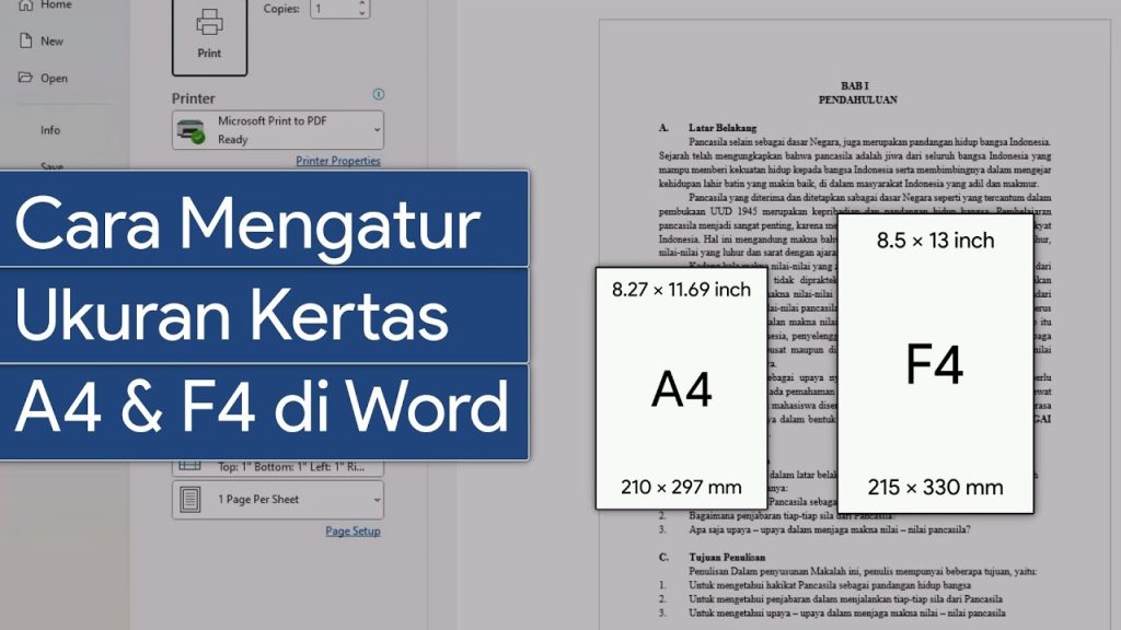 3 Cara Mudah Mengubah Ukuran Microsoft Word ke A4, Jangan Sampai Salah Langkah
