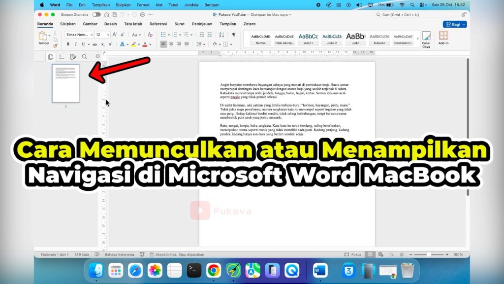 5 Cara Memunculkan Navigasi di Word dengan Cepat dan Mudah