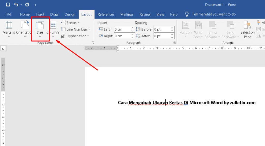 Ubah Ukuran Kertas Default di Microsoft Word Panduan Lengkap untuk