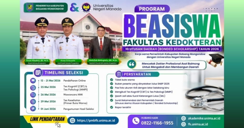 5 Fakta Beasiswa Kedokteran Full 2026 yang Jarang Diketahui, Wajib Tahu Sebelum Mendaftar