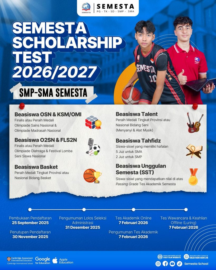 5 Fakta Mengejutkan Beasiswa Semesta 2026 yang Wajib Kamu Tahu Sebelum Mendaftar