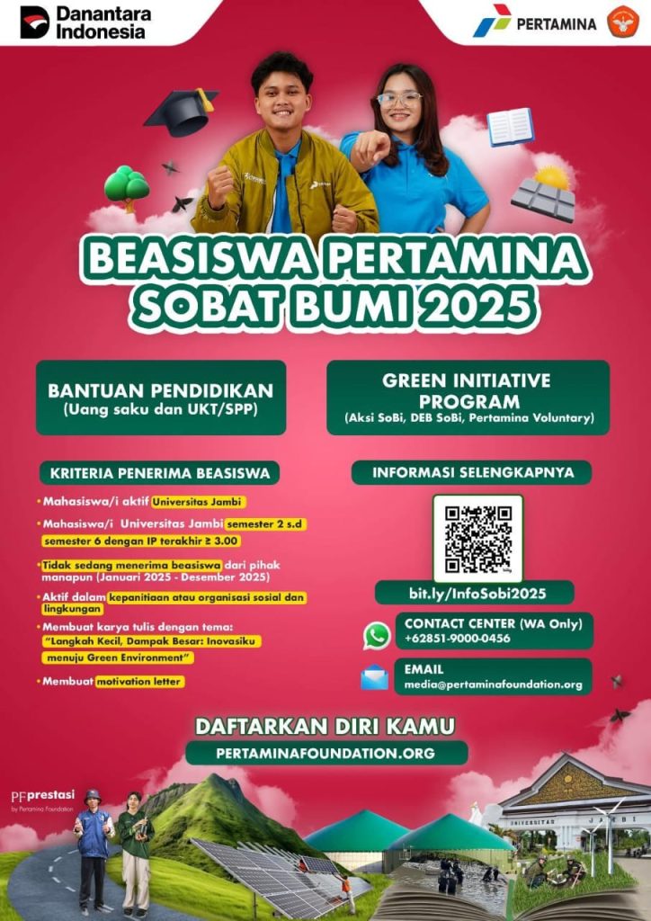 5 Fakta Mengejutkan Beasiswa Sobat Bumi Pertamina 2025 yang Wajib Kamu Tahu Sebelum Mendaftar