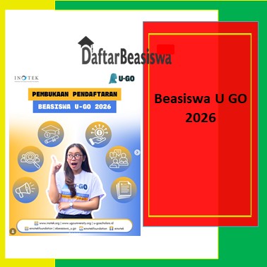 Beasiswa U GO 2026 untuk Pelajar Mahasiswa Syarat Benefit dan Cara