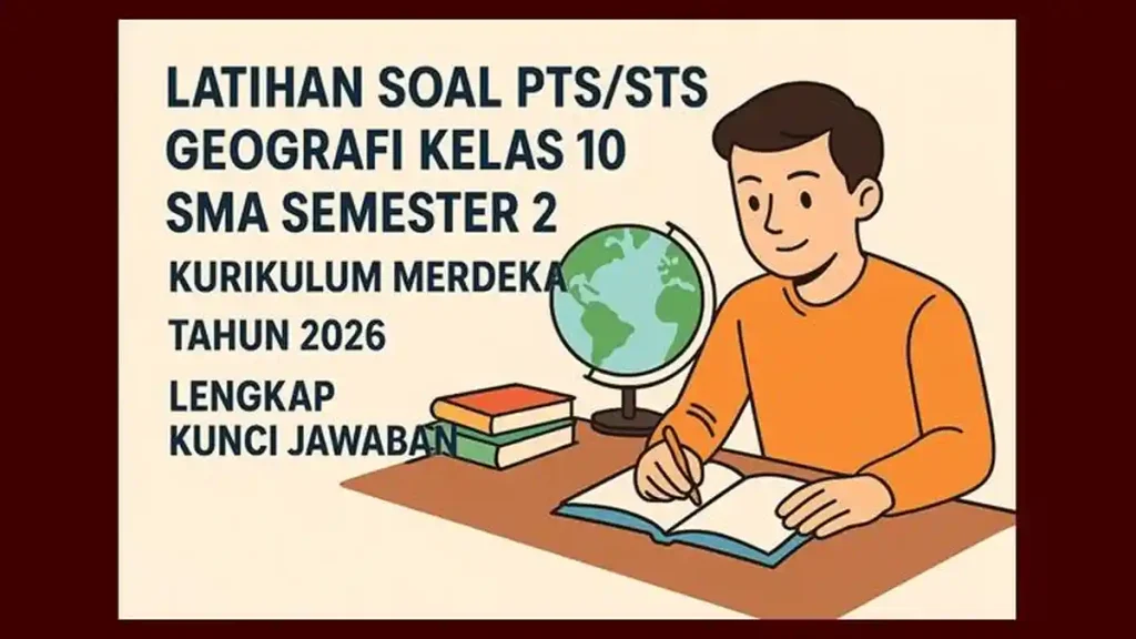 5 Latihan Soal Geografi Kelas 10 Semester 2 Terbaru 2026 yang Wajib Kamu Kuasai