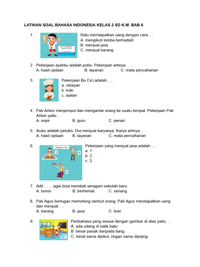 5 Latihan Soal PAT Bahasa Indonesia Kelas 8 Semester 2 yang Wajib Dikuasai Sebelum Ujian