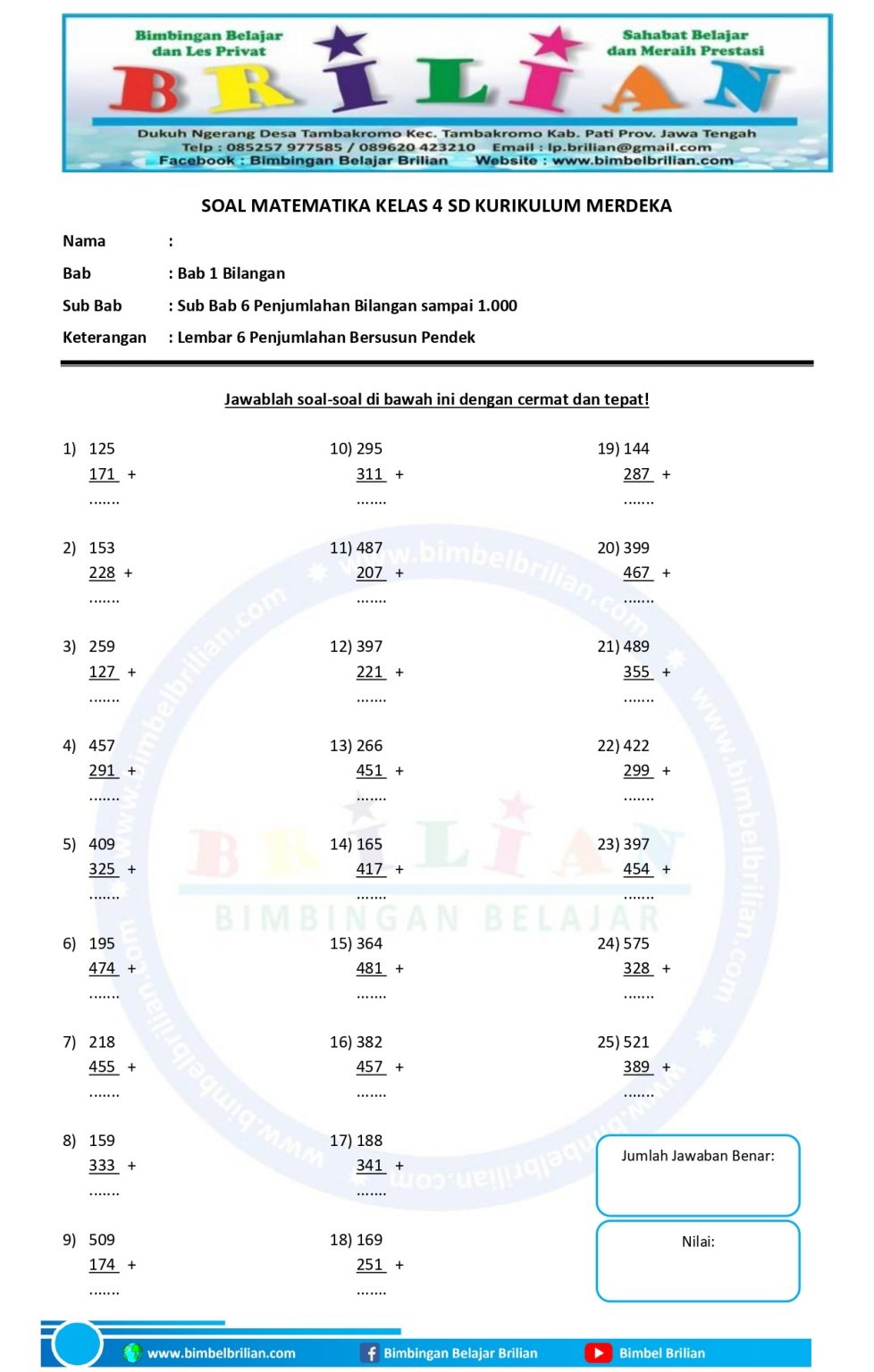 7 Rahasia Cepat Pintar Kerjakan Latihan Soal Matematika Tema 4 Kelas 2 SD Berikut Ini