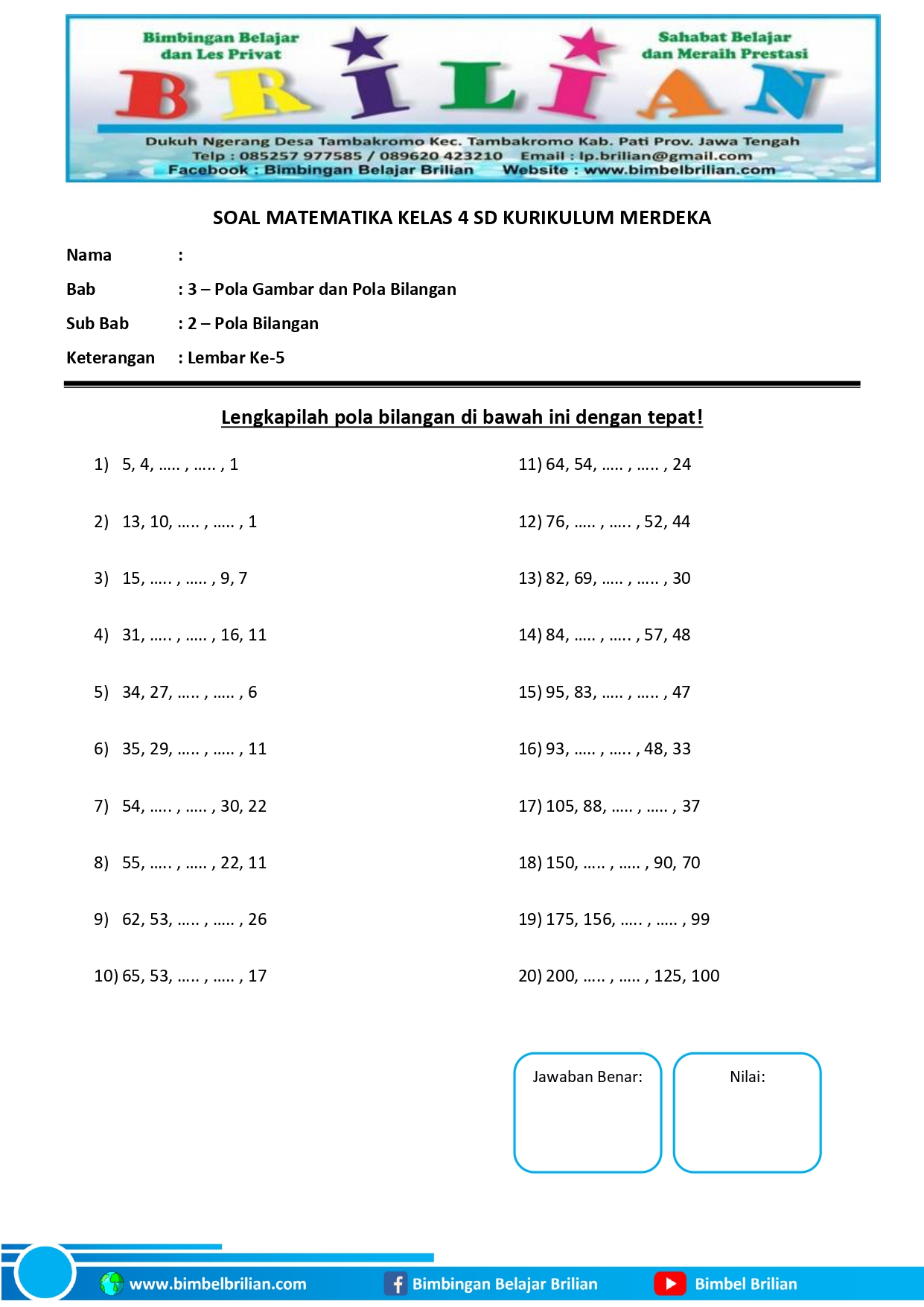 7 Rahasia Materi Soal Kelas 4 SD Tema 5 Sub Tema 1 yang Wajib Diketahui di 2026 7 Rahasia Materi Soal Kelas 4 SD Tema 5 Sub Tema 1 yang Wajib Diketahui di 2026