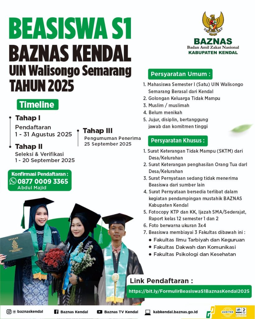 Beasiswa 2025 S1 Unhas Gerbang Cerdas Mahulu: 17 Prodi Kuliah Gratis, Jangan Sampai Ketinggalan