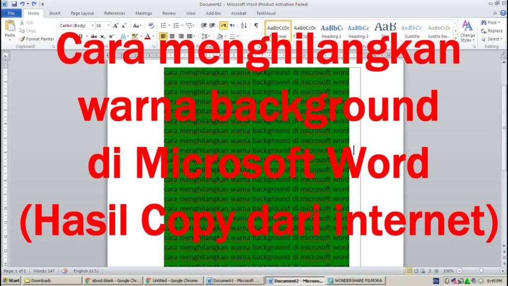 Cara Menghilangkan Background Hitam di Word dengan Mudah dan Cepat Cara Menghilangkan Background Hitam di Word dengan Mudah dan Cepat