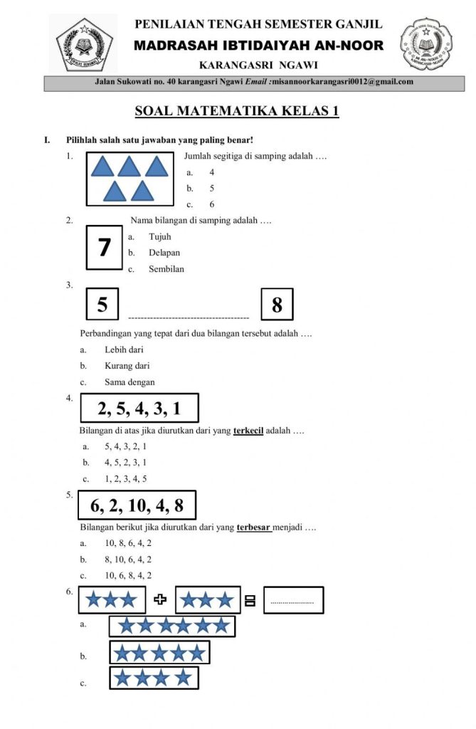 Download Soal Matematika Kelas 2 SD Semester 1: 7 Jenis Soal yang Pasti Muncul di STS 2026