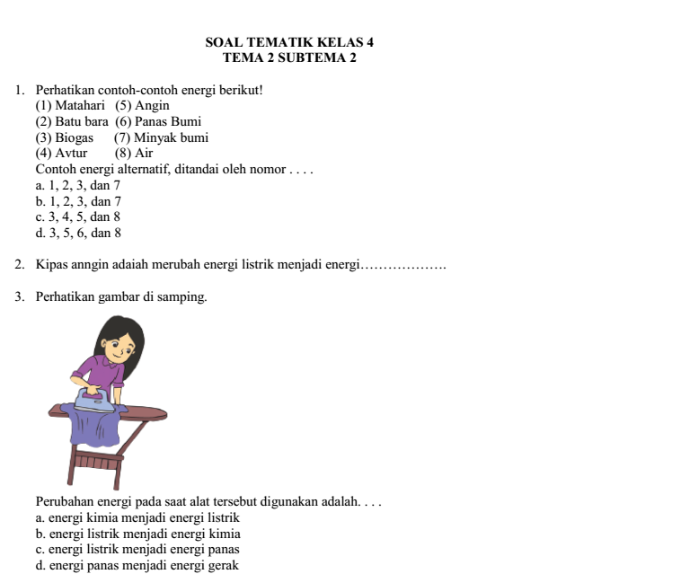 Rahasia Skor Tinggi Kerjakan Soal Tema 2 Subtema 2 Kelas 4 Revisi 2018 Ini Ternyata Mudah