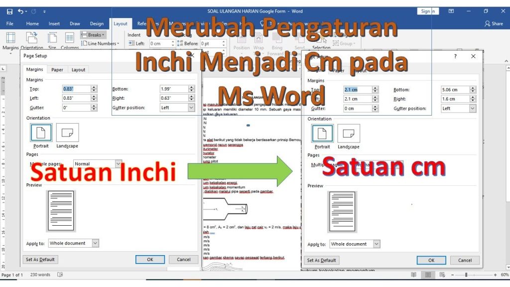 Ternyata Ini Dia Cara Mengubah Ukuran Menjadi cm di Word 2016 Cuma 3 Langkah