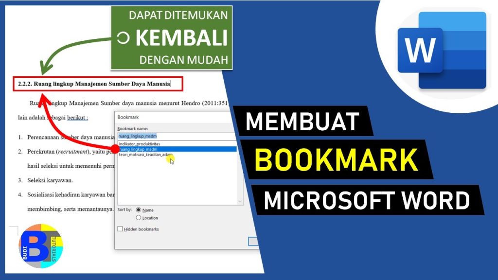 Ternyata Mudah Cara Membuat Bookmark di Word dengan 5 Langkah Sederhana