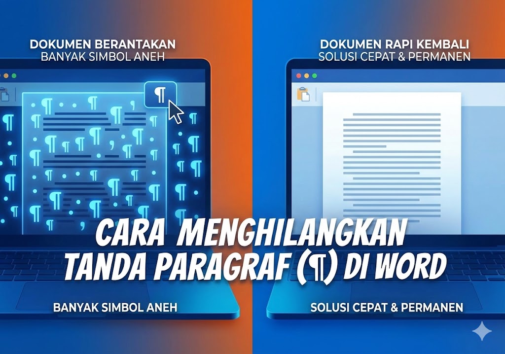 Cara Menghilangkan Tanda Paragraf di Word Solusi Cepat Permanen