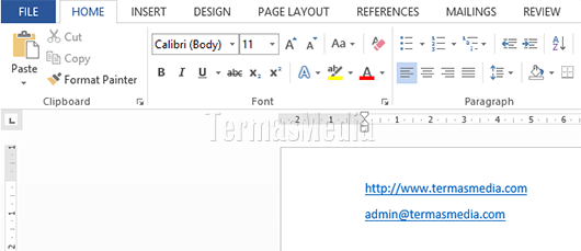 Menonaktifkan Hyperlink Di Dokumen Microsoft Word Menonaktifkan Hyperlink Di Dokumen Microsoft Word