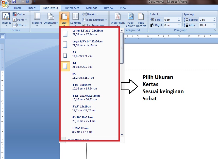Ternyata Semudah Ini Cara Mengubah Ukuran Kertas Word 2007 yang Jarang Diketahui Ternyata Semudah Ini Cara Mengubah Ukuran Kertas Word 2007 yang Jarang Diketahui