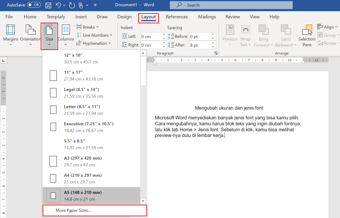 cara mengubah ukuran microsof word menjadi normal cara mengubah ukuran microsof word menjadi normal